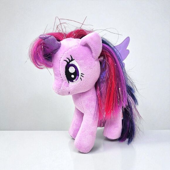 Ty My Little Pony Twilight Sparkle Plush Purple 2015 7 Inch Stuffed Toy - Picture 1 of 12